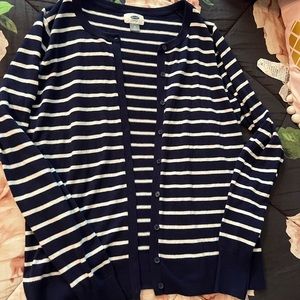 Old navy cardigan!